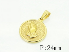 HY Wholesale Pendant Jewelry 316L Stainless Steel Jewelry Pendant-HY59P1131MQ