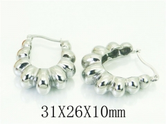 HY Wholesale Earrings 316L Stainless Steel Popular Jewelry Earrings-HY16E0238NQ