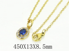 HY Wholesale Necklaces Stainless Steel 316L Jewelry Necklaces-HY15N0211YMJ