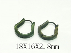 HY Wholesale Earrings 316L Stainless Steel Popular Jewelry Earrings-HY75E0167KF