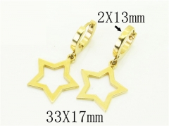 HY Wholesale Earrings 316L Stainless Steel Popular Jewelry Earrings-HY43E0562LX