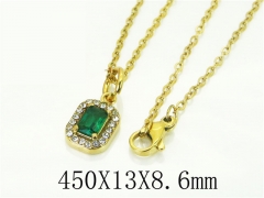 HY Wholesale Necklaces Stainless Steel 316L Jewelry Necklaces-HY15N0217QMJ