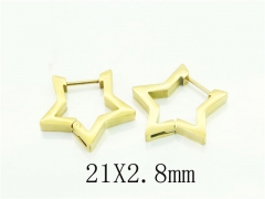 HY Wholesale Earrings 316L Stainless Steel Popular Jewelry Earrings-HY75E0105KR