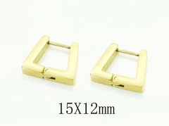 HY Wholesale Earrings 316L Stainless Steel Popular Jewelry Earrings-HY75E0111KS