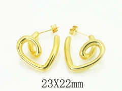 HY Wholesale Earrings 316L Stainless Steel Popular Jewelry Earrings-HY16E0208OW