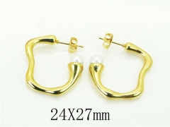 HY Wholesale Earrings 316L Stainless Steel Popular Jewelry Earrings-HY30E1566PL