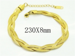 HY Wholesale Bracelets 316L Stainless Steel Jewelry Bracelets-HY53B0145NL