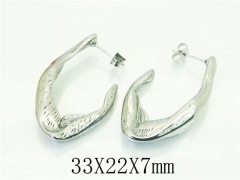 HY Wholesale Earrings 316L Stainless Steel Popular Jewelry Earrings-HY16E0206NX