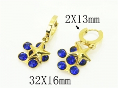 HY Wholesale Earrings 316L Stainless Steel Popular Jewelry Earrings-HY43E0595MG