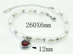 HY Wholesale Bracelets 316L Stainless Steel Jewelry Bracelets-HY80B1739NZ