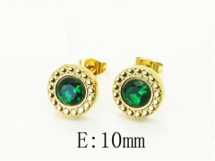 HY Wholesale Earrings 316L Stainless Steel Popular Jewelry Earrings-HY43E0625QKI