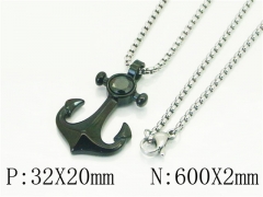HY Wholesale Necklaces Stainless Steel 316L Jewelry Necklaces-HY41N0226HHD