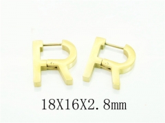 HY Wholesale Earrings 316L Stainless Steel Popular Jewelry Earrings-HY75E0082KA