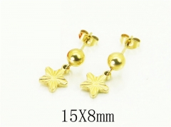 HY Wholesale Earrings 316L Stainless Steel Popular Jewelry Earrings-HY43E0653CJL