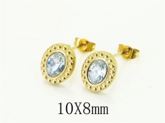 HY Wholesale Earrings 316L Stainless Steel Popular Jewelry Earrings-HY43E0637EKI