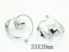 HY Wholesale Earrings 316L Stainless Steel Popular Jewelry Earrings-HY16E0232NG