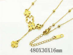HY Wholesale Necklaces Stainless Steel 316L Jewelry Necklaces-HY43N0097NS