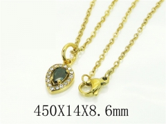 HY Wholesale Necklaces Stainless Steel 316L Jewelry Necklaces-HY15N0200BMJ