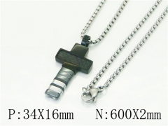 HY Wholesale Necklaces Stainless Steel 316L Jewelry Necklaces-HY41N0223HMX