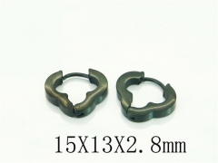 HY Wholesale Earrings 316L Stainless Steel Popular Jewelry Earrings-HY75E0180KC