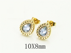 HY Wholesale Earrings 316L Stainless Steel Popular Jewelry Earrings-HY43E0632CKI