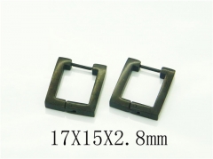 HY Wholesale Earrings 316L Stainless Steel Popular Jewelry Earrings-HY75E0163KU