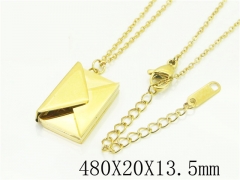HY Wholesale Necklaces Stainless Steel 316L Jewelry Necklaces-HY80N0724HSL