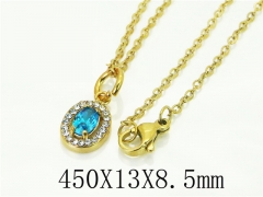 HY Wholesale Necklaces Stainless Steel 316L Jewelry Necklaces-HY15N0212TMJ