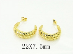 HY Wholesale Earrings 316L Stainless Steel Popular Jewelry Earrings-HY30E1549WNL