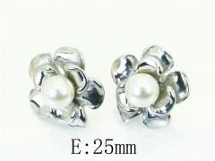 HY Wholesale Earrings 316L Stainless Steel Popular Jewelry Earrings-HY16E0221NL