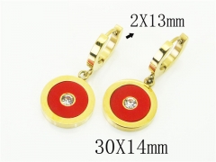 HY Wholesale Earrings 316L Stainless Steel Popular Jewelry Earrings-HY43E0545ME
