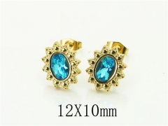 HY Wholesale Earrings 316L Stainless Steel Popular Jewelry Earrings-HY43E0642EKI