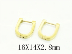 HY Wholesale Earrings 316L Stainless Steel Popular Jewelry Earrings-HY75E0139KB