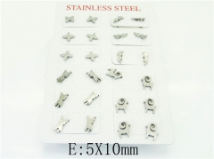 HY Wholesale Earrings 316L Stainless Steel Popular Jewelry Earrings-HY92E0151TJK