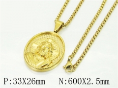 HY Wholesale Necklaces Stainless Steel 316L Jewelry Necklaces-HY41N0213HLX