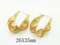 HY Wholesale Earrings 316L Stainless Steel Popular Jewelry Earrings-HY30E1554NL