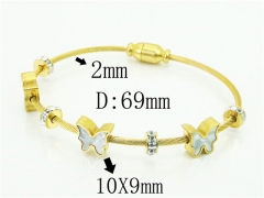 HY Wholesale Bangles Jewelry Stainless Steel 316L Fashion Bangle-HY32B0904HNW