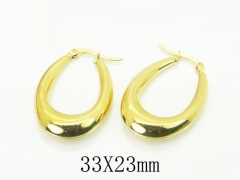 HY Wholesale Earrings 316L Stainless Steel Popular Jewelry Earrings-HY32E0448HHW