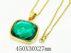 HY Wholesale Necklaces Stainless Steel 316L Jewelry Necklaces-HY15N0171HPE