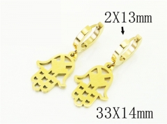 HY Wholesale Earrings 316L Stainless Steel Popular Jewelry Earrings-HY43E0566MQ