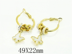 HY Wholesale Earrings 316L Stainless Steel Popular Jewelry Earrings-HY32E0459HIF