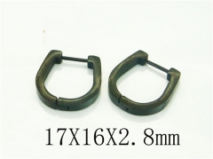 HY Wholesale Earrings 316L Stainless Steel Popular Jewelry Earrings-HY75E0178KG