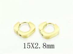 HY Wholesale Earrings 316L Stainless Steel Popular Jewelry Earrings-HY75E0107KT