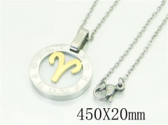 HY Wholesale Necklaces Stainless Steel 316L Jewelry Necklaces-HY74N0185FOO