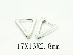 HY Wholesale Earrings 316L Stainless Steel Popular Jewelry Earrings-HY75E0193RJL