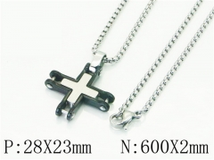 HY Wholesale Necklaces Stainless Steel 316L Jewelry Necklaces-HY41N0228HKW