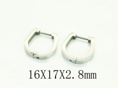 HY Wholesale Earrings 316L Stainless Steel Popular Jewelry Earrings-HY75E0213WJL