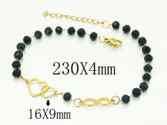 HY Wholesale Bracelets 316L Stainless Steel Jewelry Bracelets-HY24B0201OE