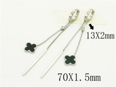 HY Wholesale Earrings 316L Stainless Steel Popular Jewelry Earrings-HY24E0107HHL