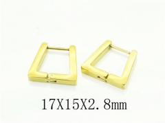 HY Wholesale Earrings 316L Stainless Steel Popular Jewelry Earrings-HY75E0112KD